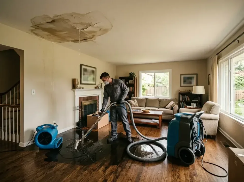 attic-pipe-burst-ceiling-drip-008 — frequently asked questions, Water Damage Restoration & Carpet Care in Carle Place, NY